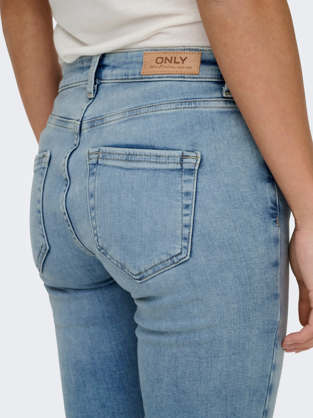 Only 15338296 blush skinny fit jeans – dames - Blue Denim - L32