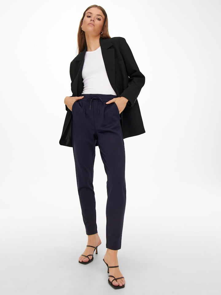 Only Poptrash lange broek navy – dames - L34
