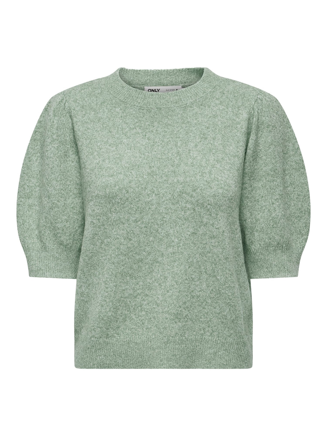 Only ONLRICA 2/4 pullover groen melee – damestrui