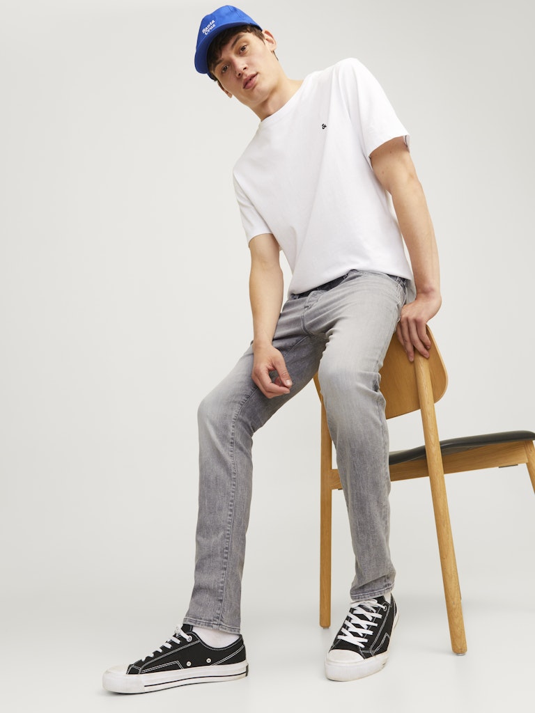 Jack & Jones Glenn slim fit jeans grey denim – heren - L34