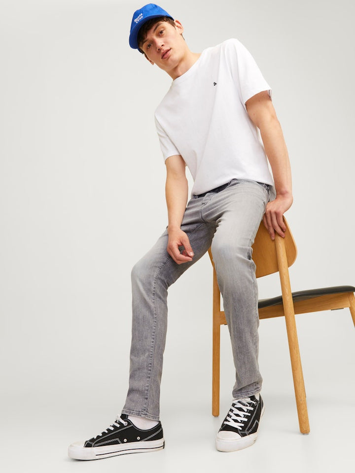 Jack & Jones Glenn slim fit jeans grey denim – heren - L34