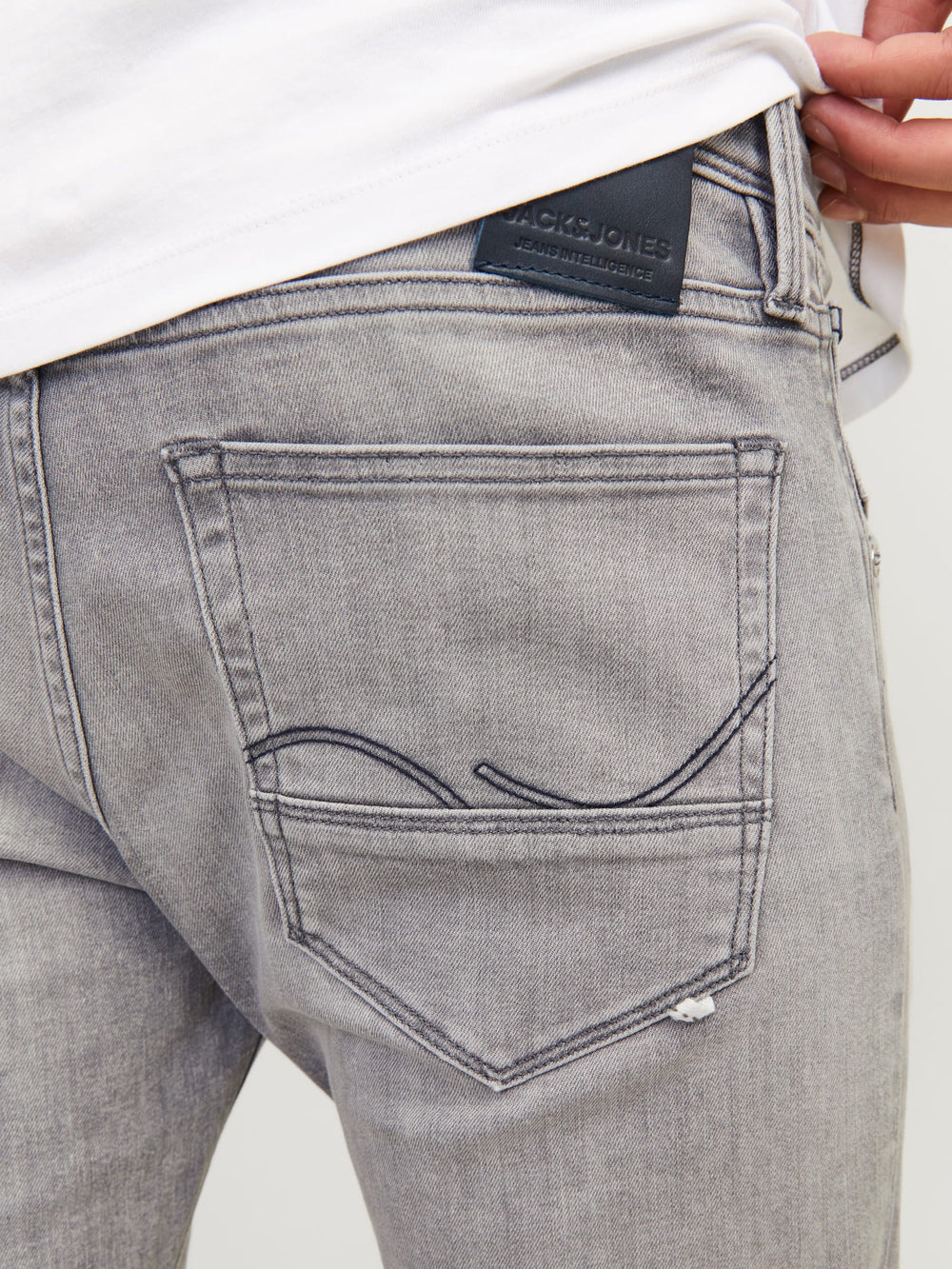 Jack & Jones Glenn slim fit jeans grey denim – heren - L34