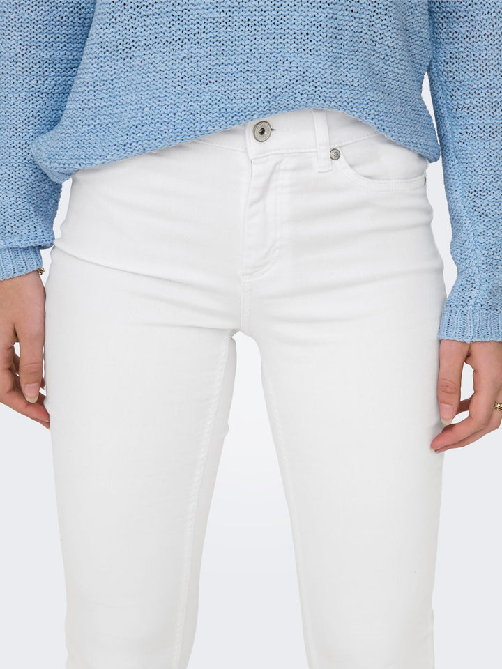 Only 15313015 Blush jeans bootcut flare fit wit – dames - L34