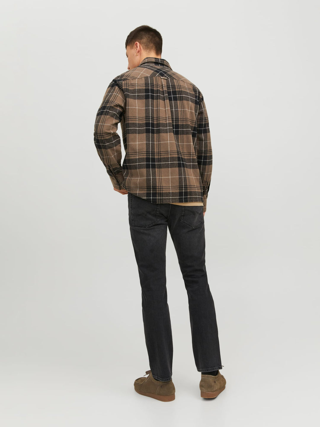 Jack & Jones JJIMIKE tapered fit jeans zwart - heren - Black Denim - L32