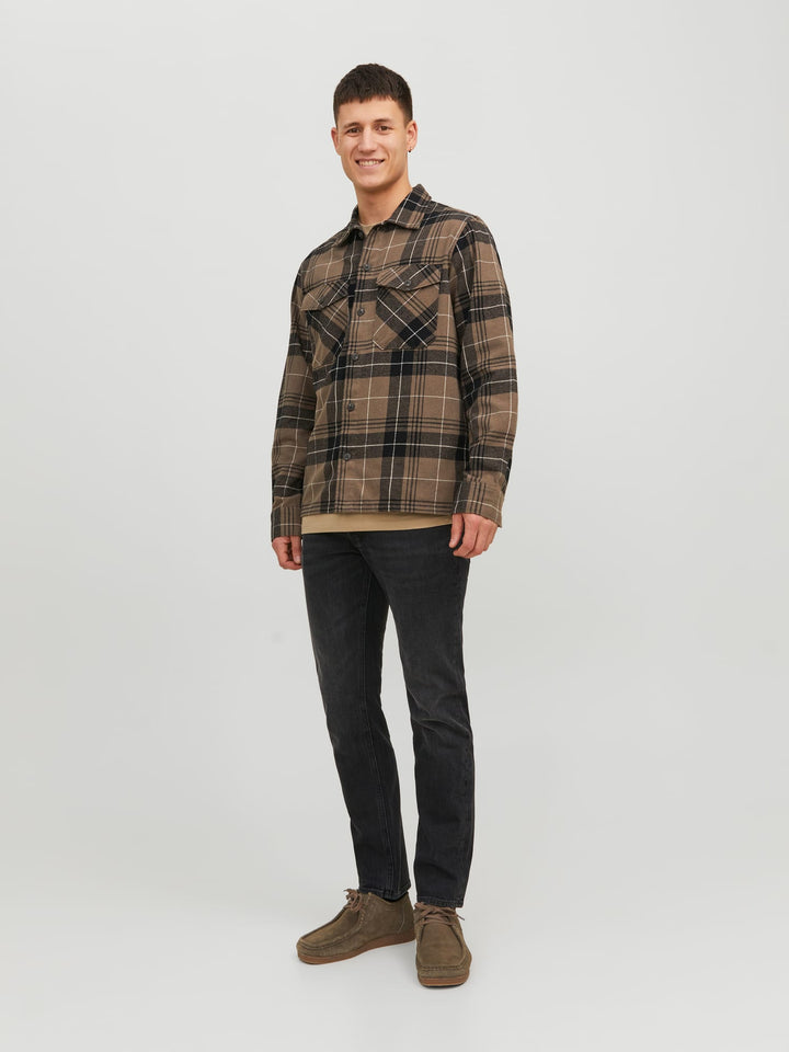 Jack & Jones JJIMIKE tapered fit jeans zwart - heren - Black Denim - L32