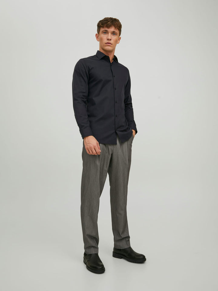 Jack & Jones Blaparker overhemd l/m zwart – heren