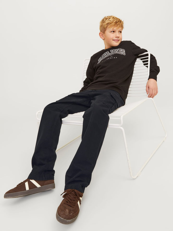 Jack & Jones Kids Cargobroek zwart – jongens