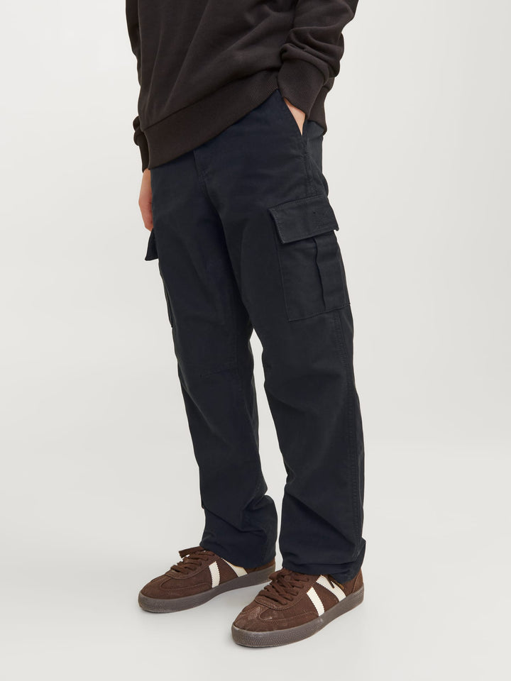 Jack & Jones Kids Cargobroek zwart – jongens
