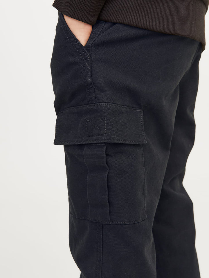 Jack & Jones Kids Cargobroek zwart – jongens