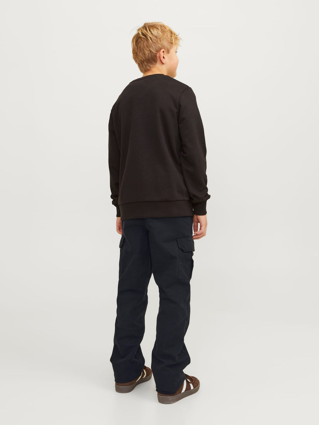Jack & Jones Kids Cargobroek zwart – jongens