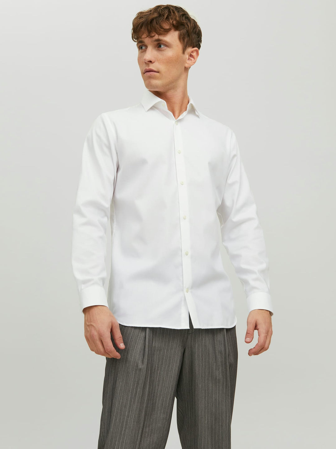 Jack & Jones Blaparker overhemd l/m – heren - Wit