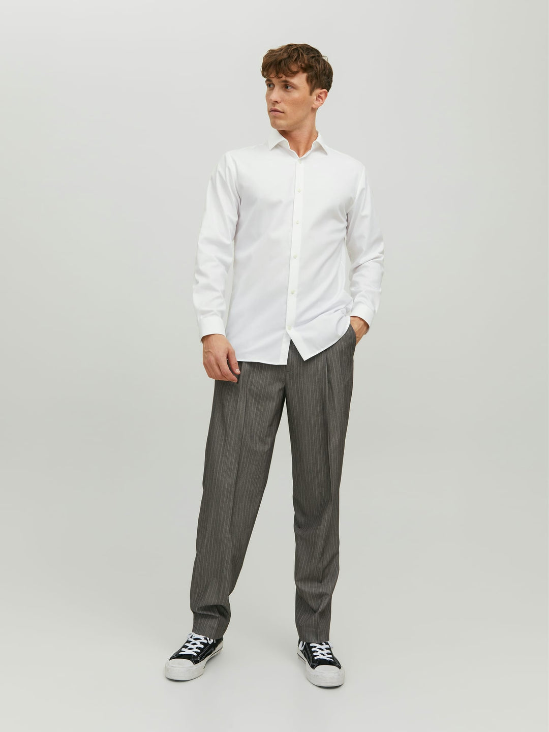 Jack & Jones Blaparker overhemd l/m – heren - Wit