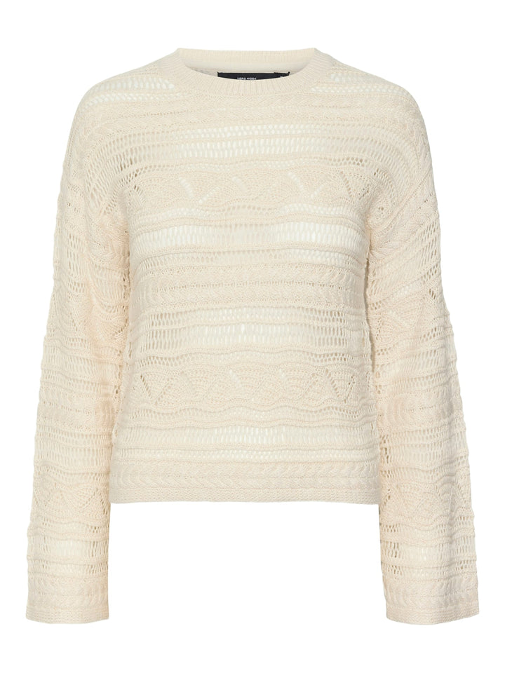 VERO MODA 10299616 Lamar trui dames beige
