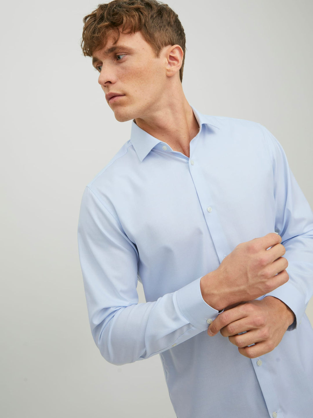 Jack & Jones Blaparker overhemd l/m lichtblauw – heren