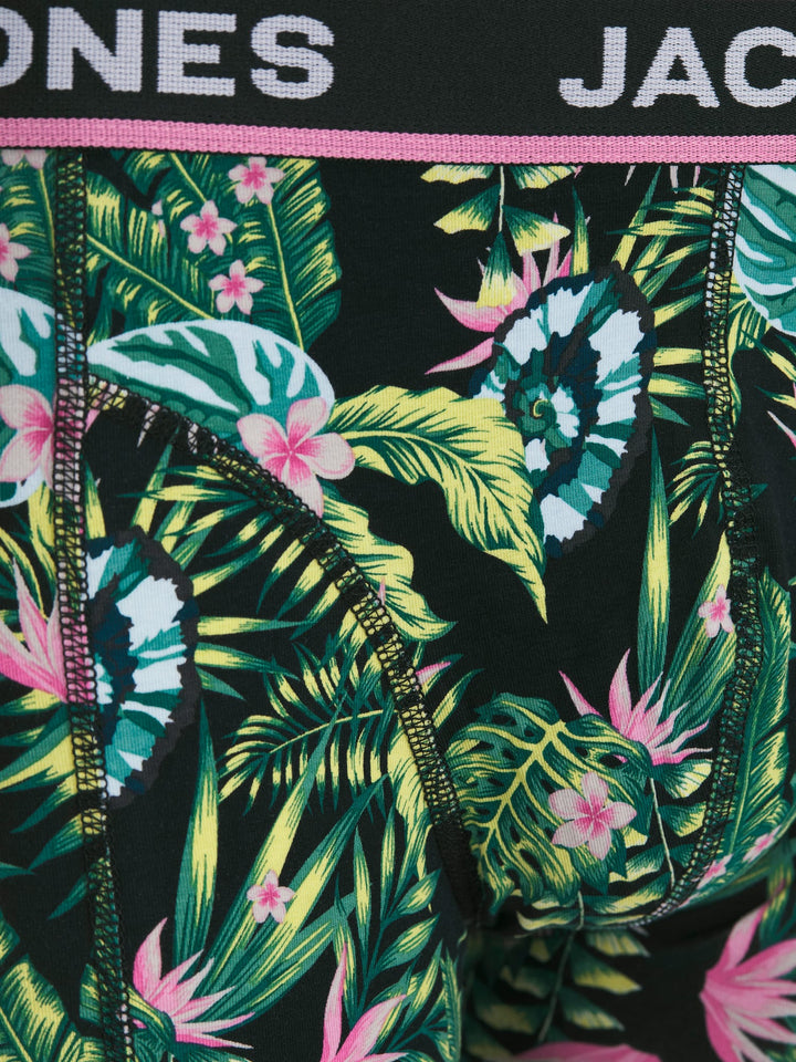 Jack & Jones JACDREW TRUNKS – boxershort heren groen dessin
