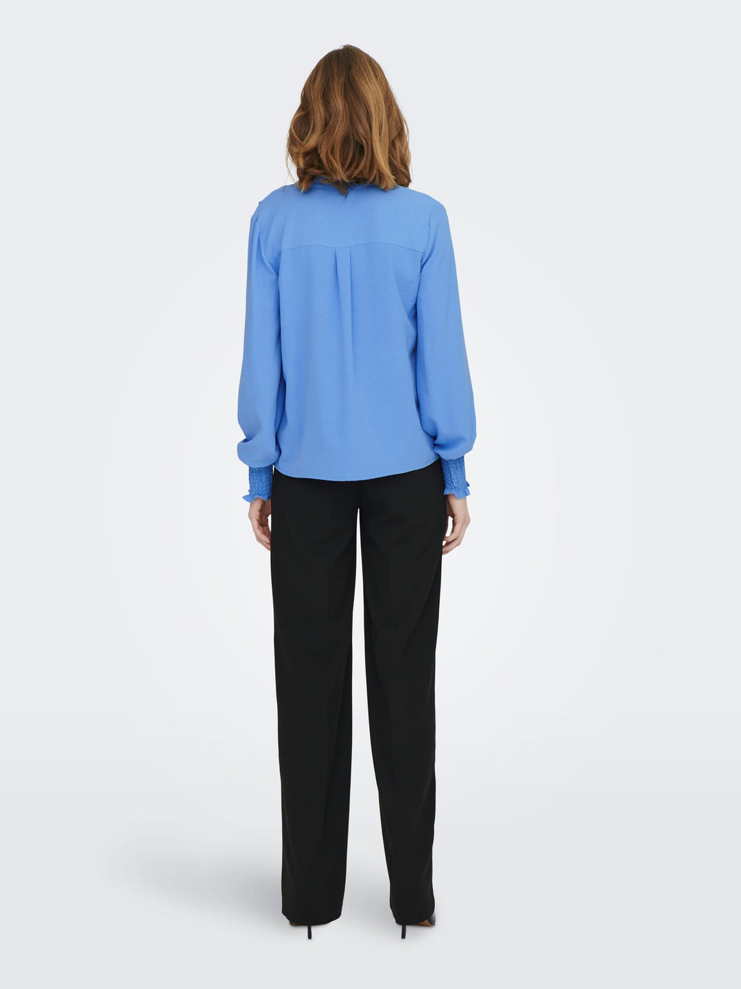 Only Mette blouse lichtblauw – dames top