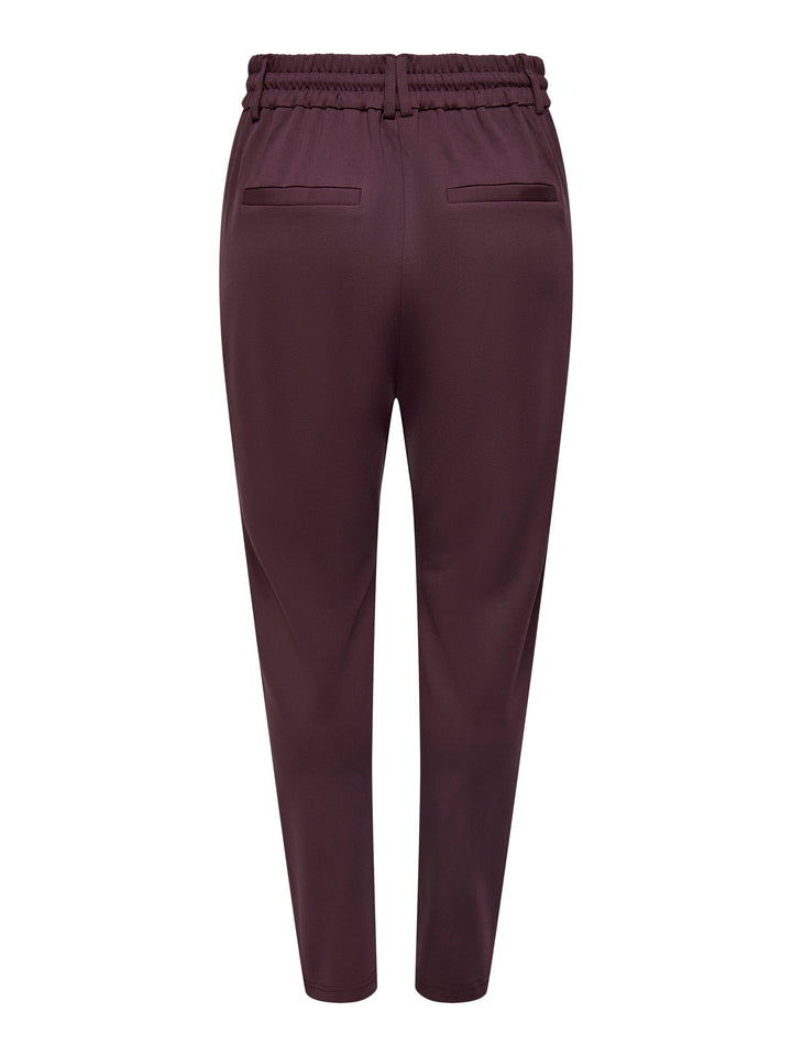 Only poptrash lange broek bordeaux – dames - L32