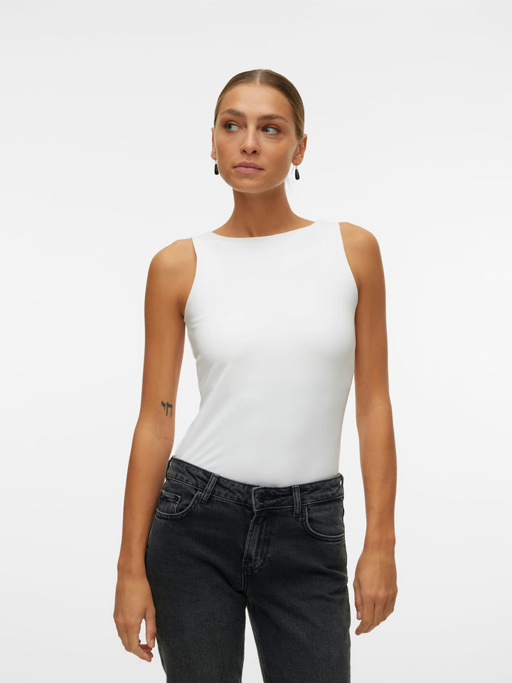 VERO MODA 10305800 Million singlet off-white
