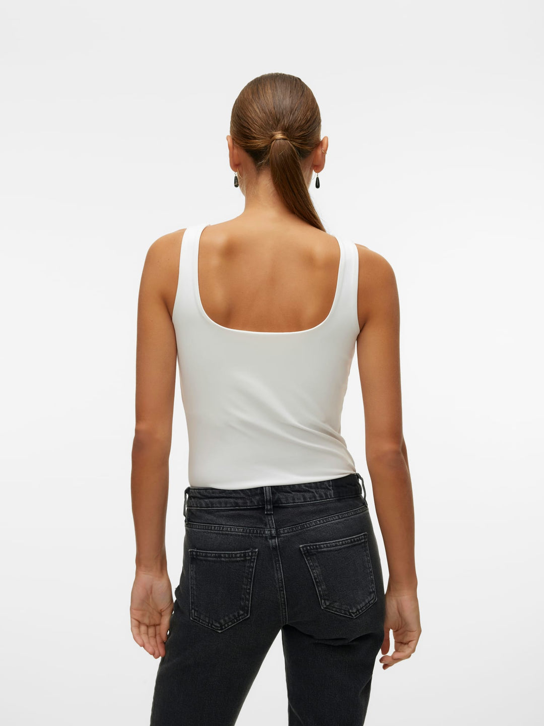 VERO MODA 10305800 Million singlet – dames - Off-white