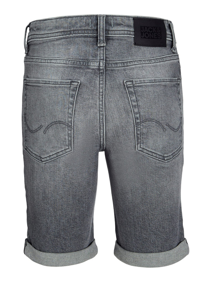 Jack & Jones Kids short denim jongens - grey denim