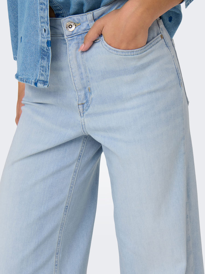 Only Madison jeans loose fit blauw denim – dames - Blue Denim - L32