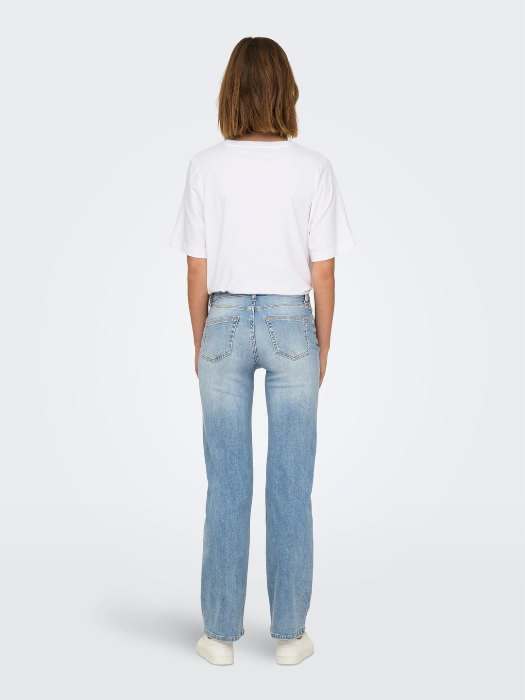 Only 15337794 Blush jeans regular-straight fit – dames - Blue Denim - L32
