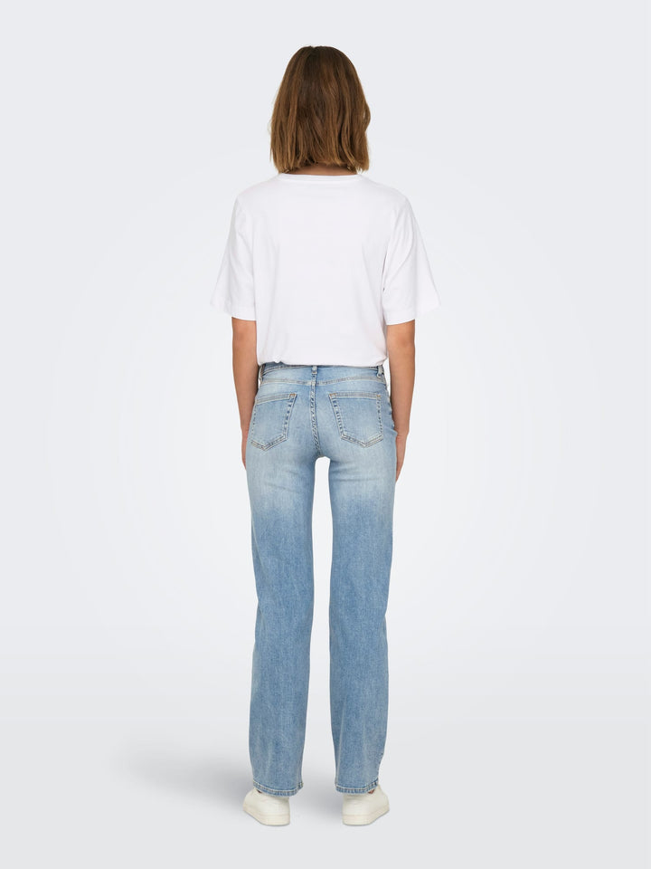 Only 15337794 Blush jeans regular-straight fit blue denim - L34