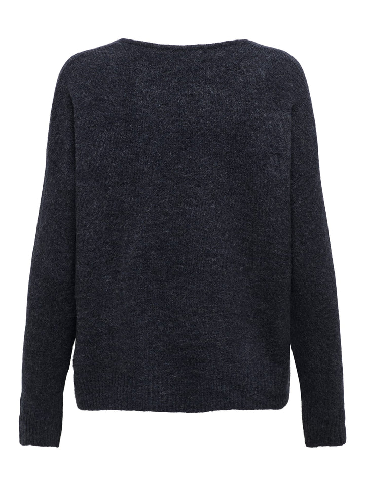 Jacqueline de Yong gebreide pullover zwart – dames