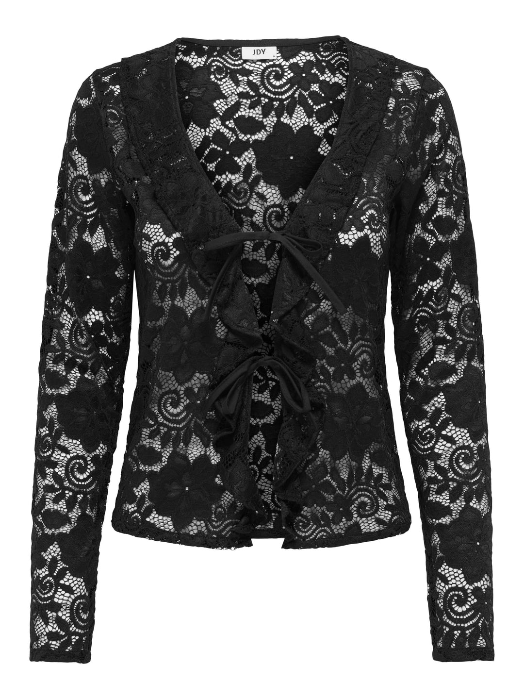 Jacqueline de Yong 15352632 Noe vest gebreid zwart