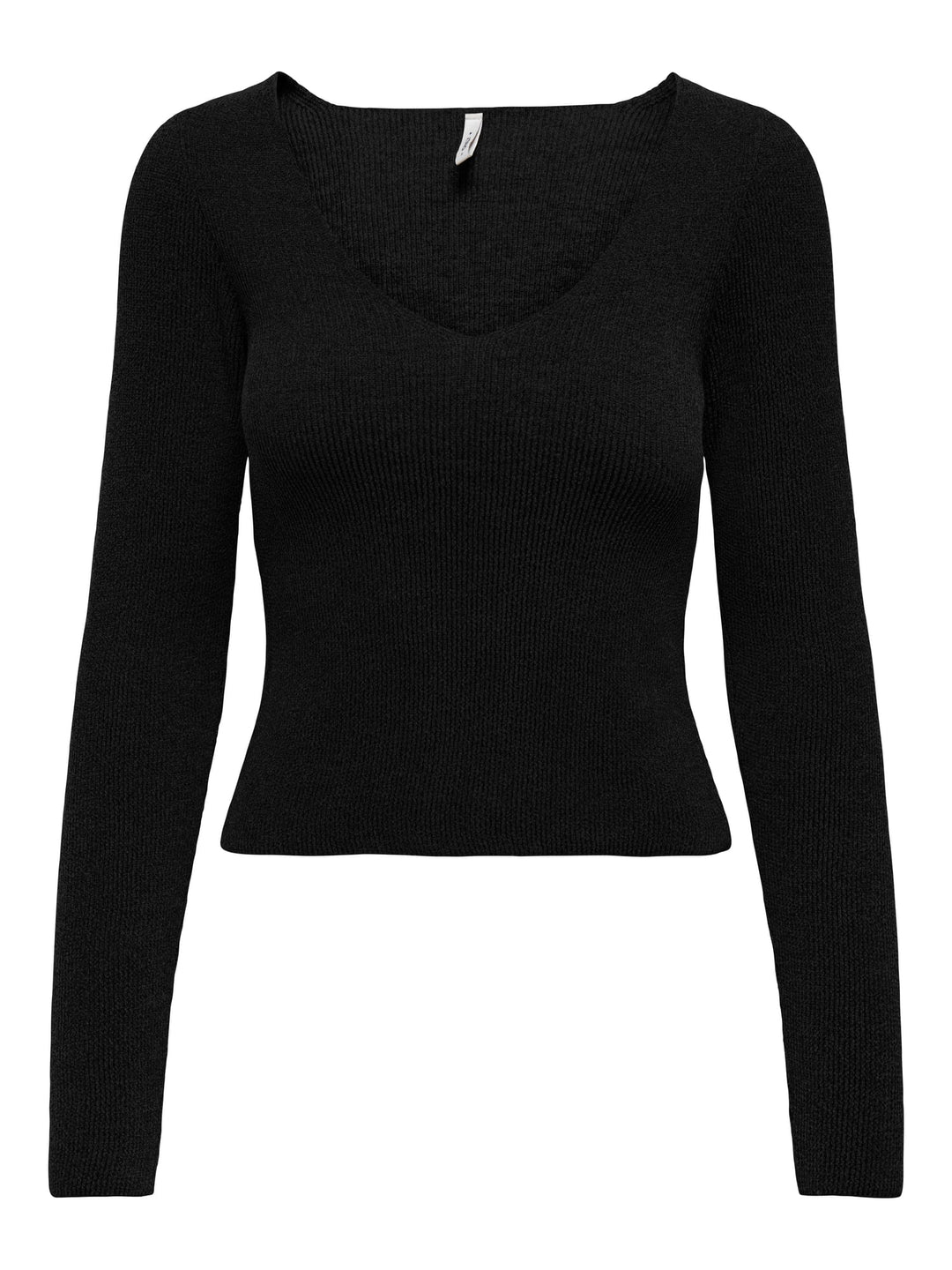 Only Ninna trui zwart – dames gebreide pullover