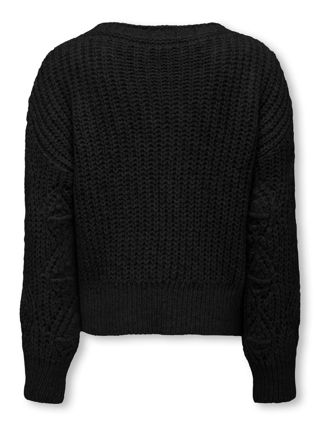 Kids Only KOGROSETTA L/S GLITTER KNT – meisjes trui zwart