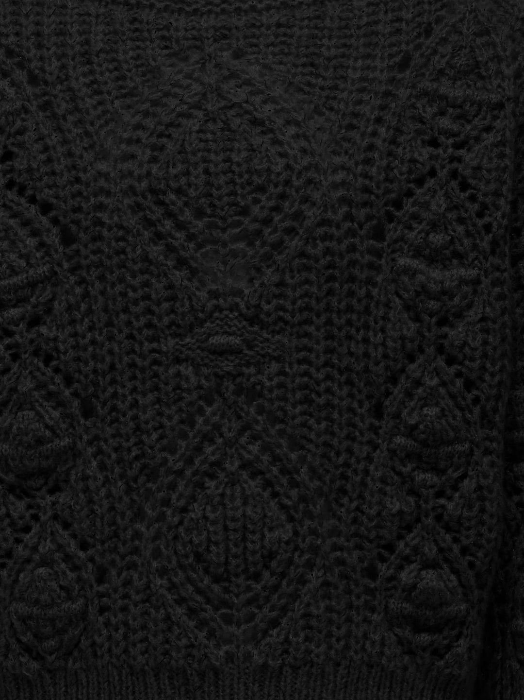 Kids Only KOGROSETTA L/S GLITTER KNT – meisjes trui zwart