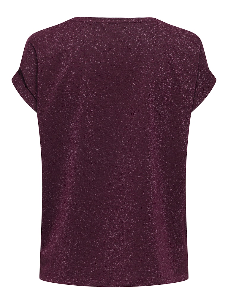 Only moster t-shirt wijnrood – dames