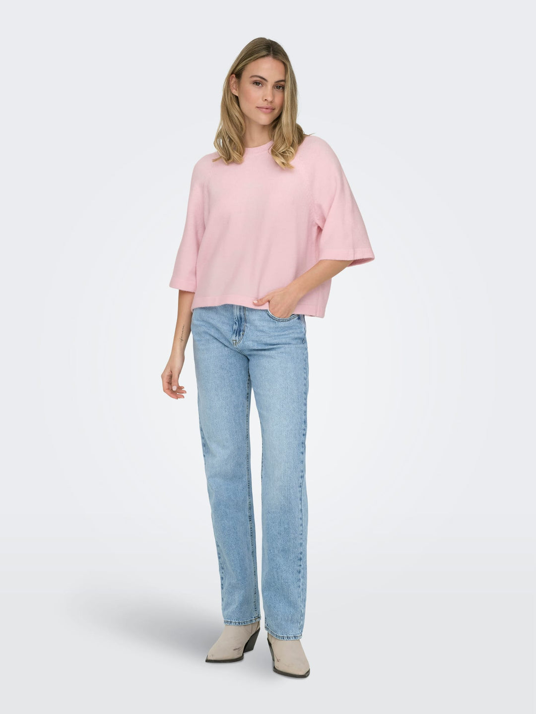 Only ONLSIMONI trui licht roze – dames