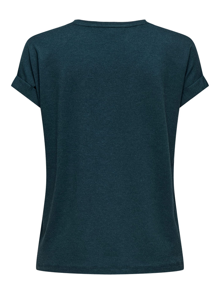 Only 15106662 Moster t-shirt k/m dames navy