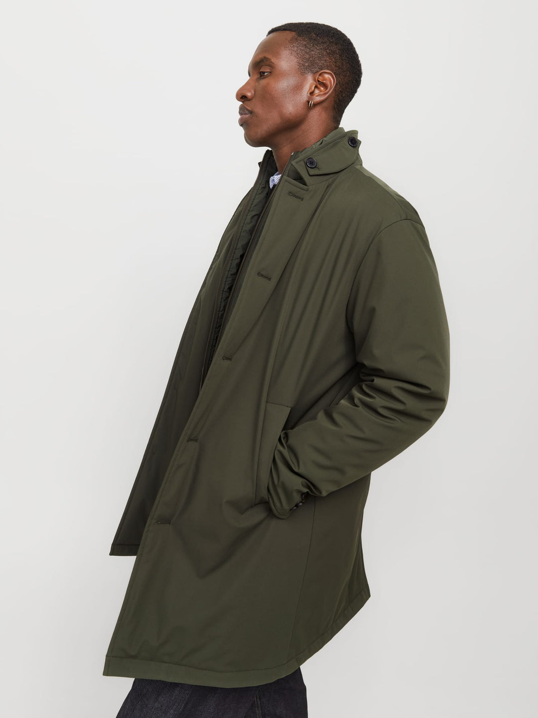 Jack & Jones JPRBLAREMY COAT BF – heren winterjas - Army