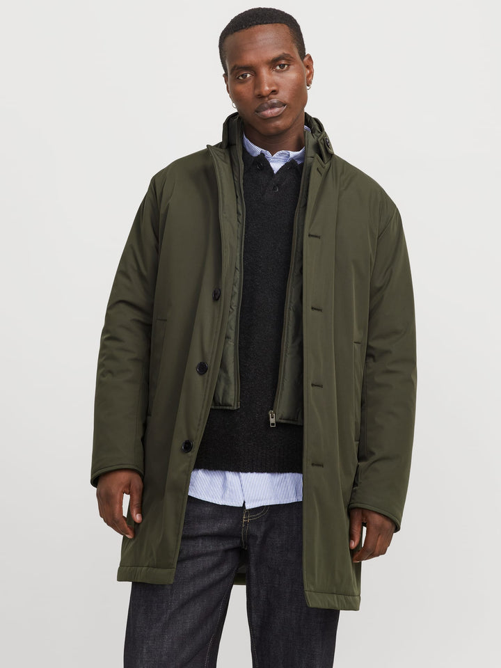 Jack & Jones 12264837 blaremy winterjas army – heren