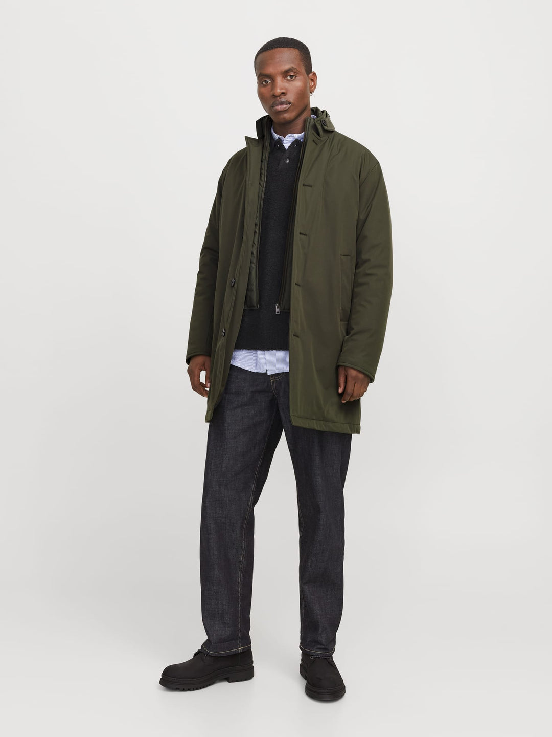 Jack & Jones JPRBLAREMY COAT BF – heren winterjas - Army