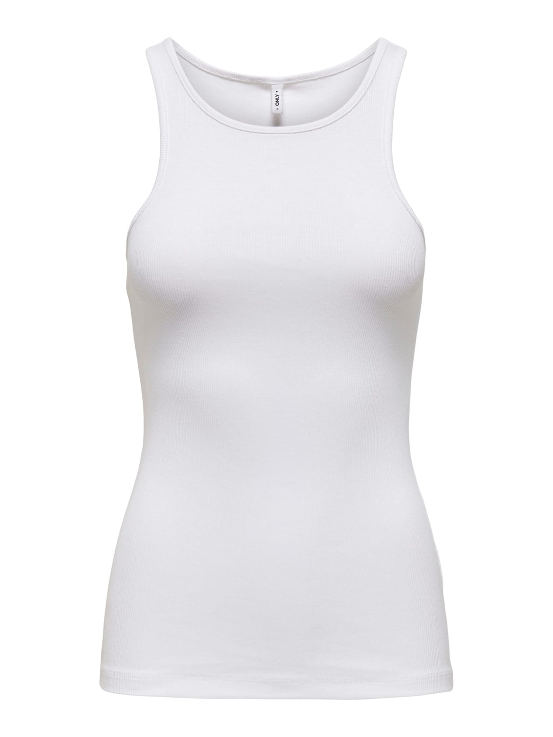 Only ONLKENYA RIB TANK TOP JRS – dames singlet wit