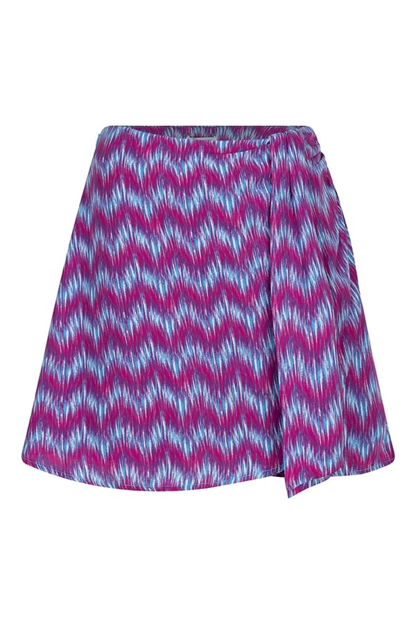 Lofty Manner Skirt Vanessa - grijs dessin mini rok dames