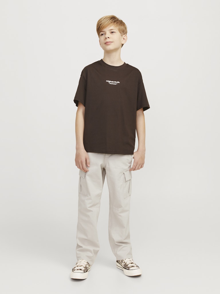 Jack & Jones Kids cargobroek beige – jongens