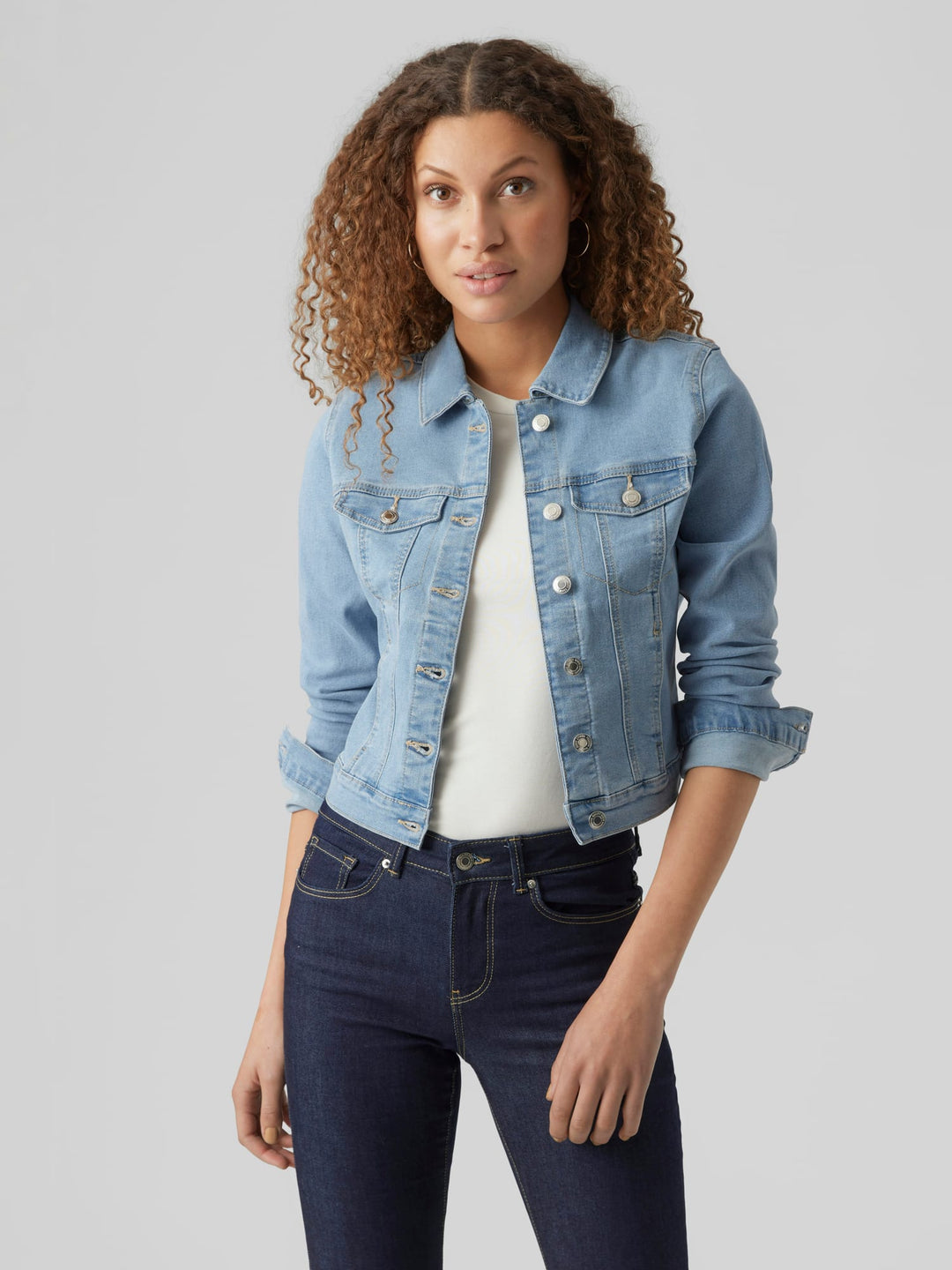 VERO MODA 10279492 Luna jack denim dames blue denim