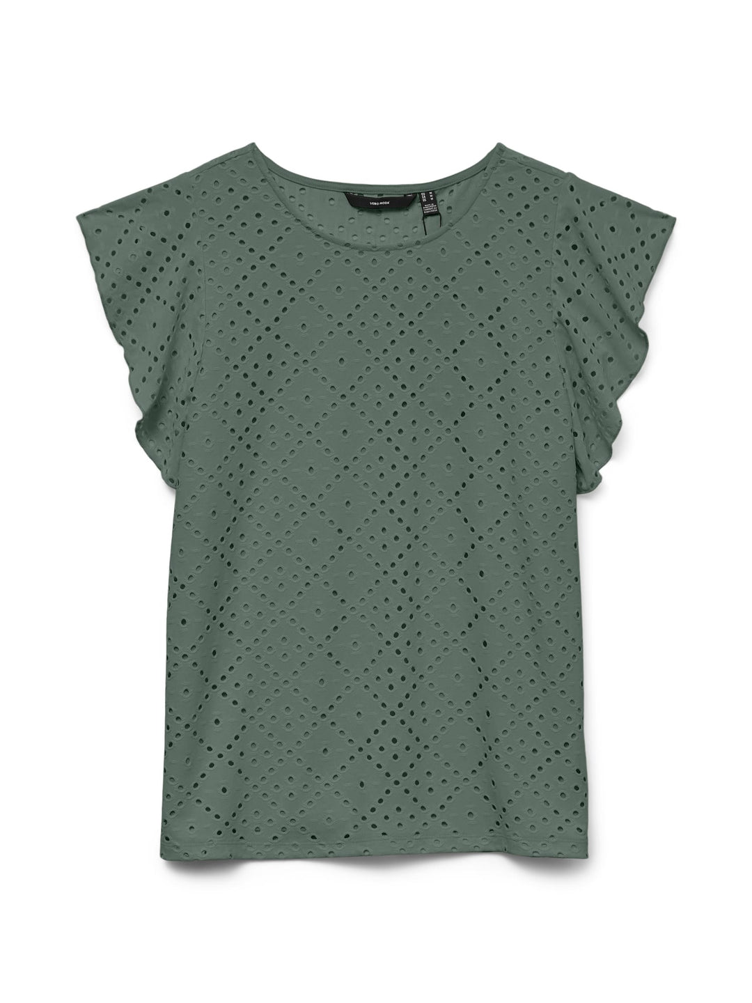 VERO MODA 10286067 Tassa t-shirt k/m olijf
