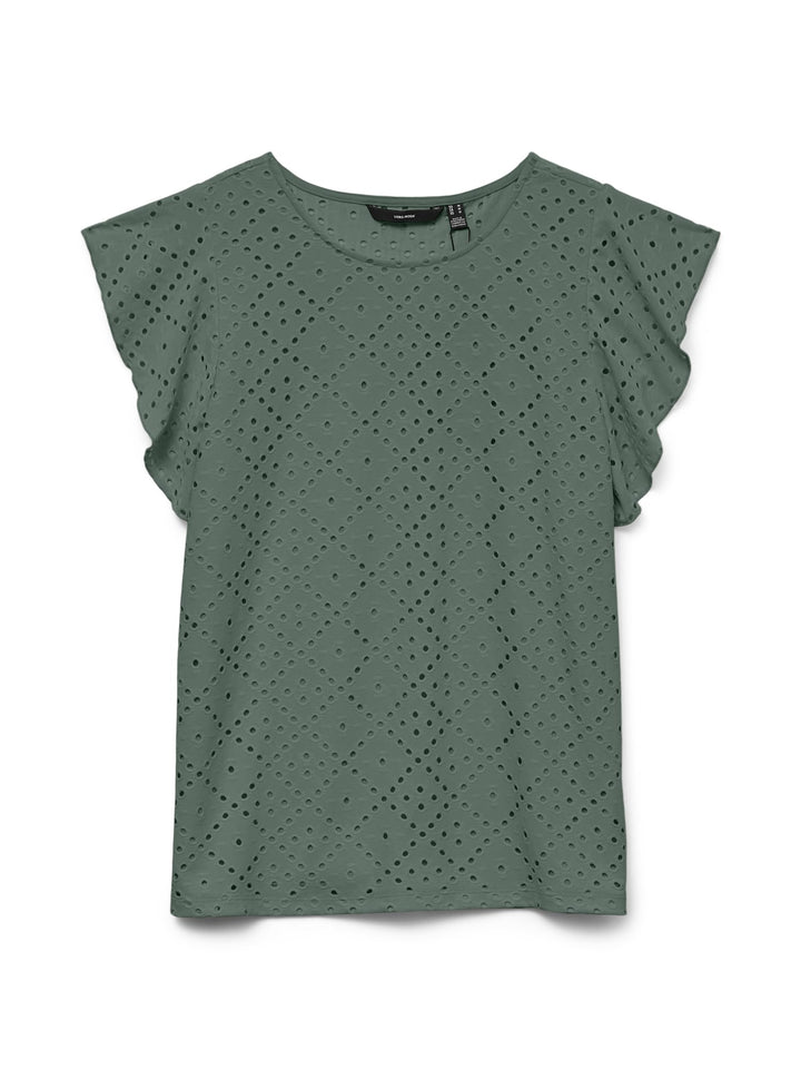 VERO MODA 10286067 Tassa t-shirt k/m olijf
