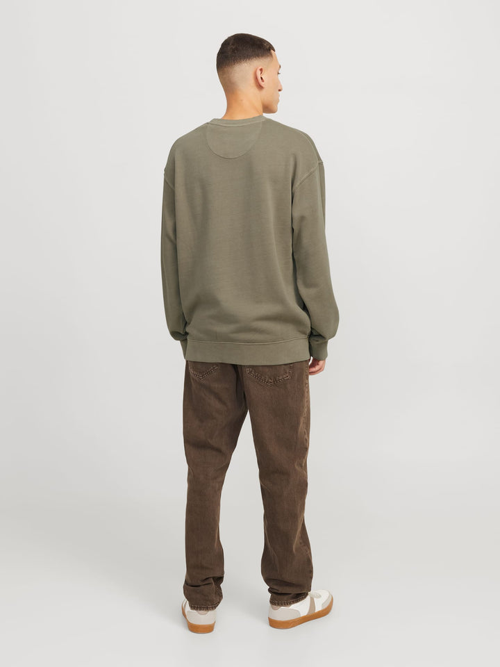 Jack & Jones 12268273 sweater heren lichtgrijs