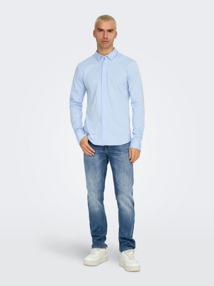 ONLY & SONS weft jeans regular fit – heren - Blue Denim - L34