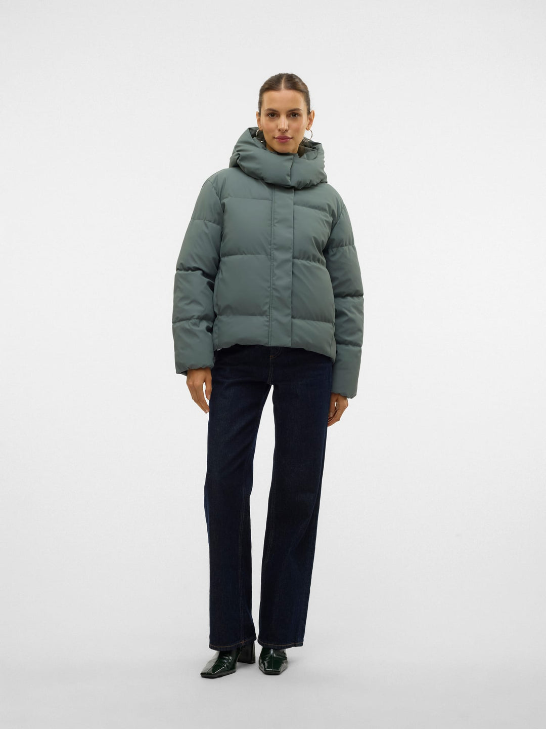VERO MODA 10311315 Gretakylie winterjas olijf – dames