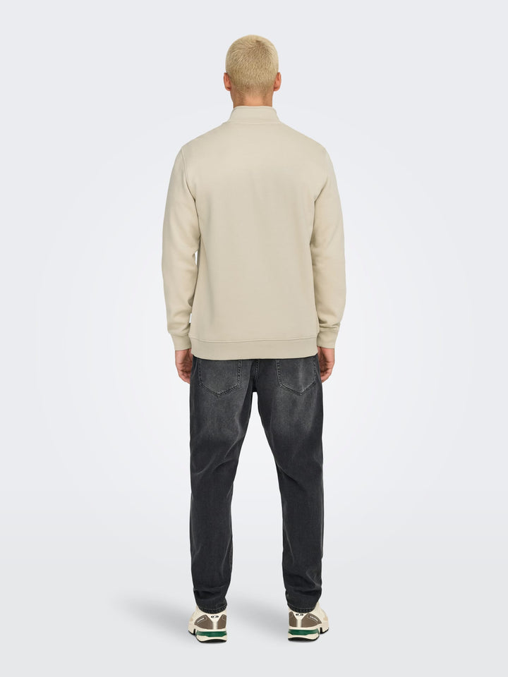 ONLY & SONS Curated sweater beige – heren