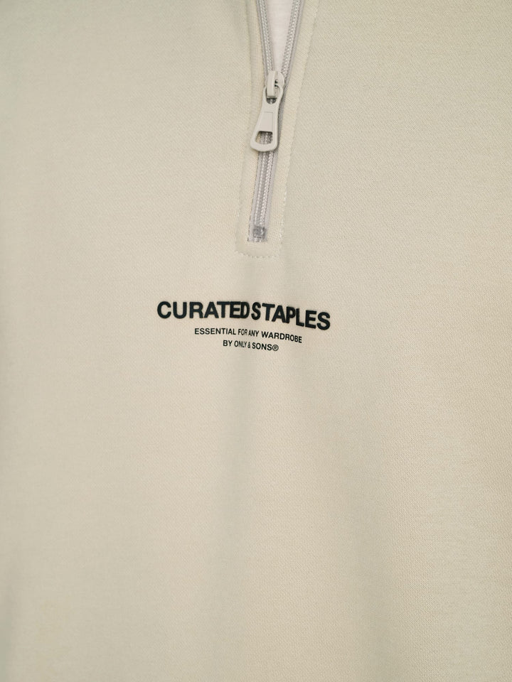 ONLY & SONS Curated sweater beige – heren