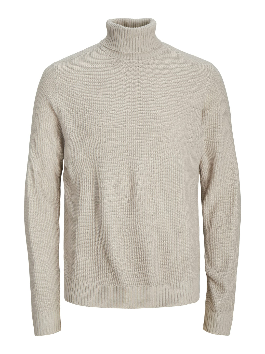 Jack & Jones JORKYLE KNIT ROLL NECK JNR - jongens trui taupe